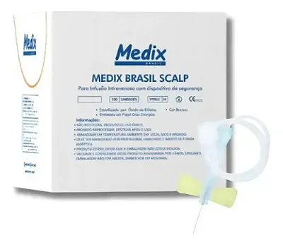 ESCALPE 19G MEDIX CX 100 UN