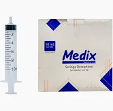 SERINGA S/ AGULHA 10ML LUER SLIP MEDIX CX 100 UN