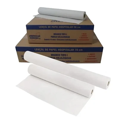 LENÇOL HOSPITALAR 70CM FORTCLEAN UN