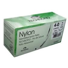FIO SUTURA NY 4-0 45CM 1/2 25MM TECHNOFIO CX 24UN