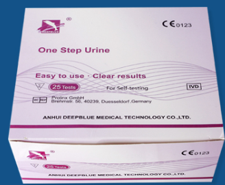 TESTE DE GRAVIDEZ HCG DEEPBLUE CX 100 UN