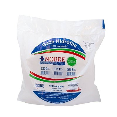 GAZE 13 FIOS NÃO ESTÉRIL NOBRE LIGHT PCT 200G