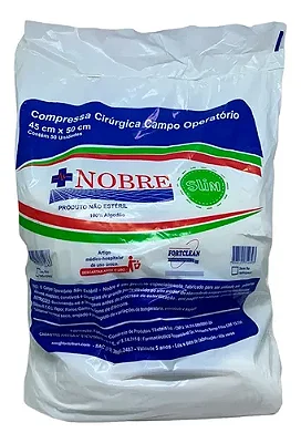 CAMPO OPERATÓRIO NÃO ESTÉRIL 45 X 50CM S/ FIO RADIOPACO CLEAN GOLD PCT 50 UN