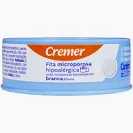 FITA MICROPOROSA BRANCA 1,2CM X 10M CREMER UN