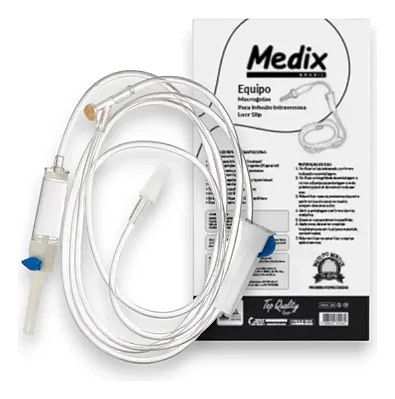 EQUIPO COMPLETO MACROGOTAS LUER SLIP MEDIX UN