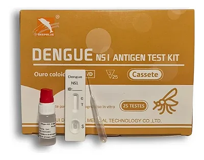 TESTE DENGUE NS1 CASSETE DEEPBLUE CX 50UN