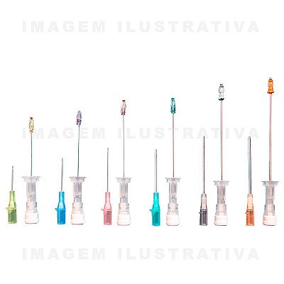 CATETER C/ DISP. SEGURANÇA 24G MP CX 100 UN