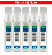 GLICOSE 25% 10ML SAMTEC CX 200 UN