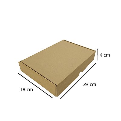 Caixa de Papelão 05 Sedex (23x18x4) Lisa