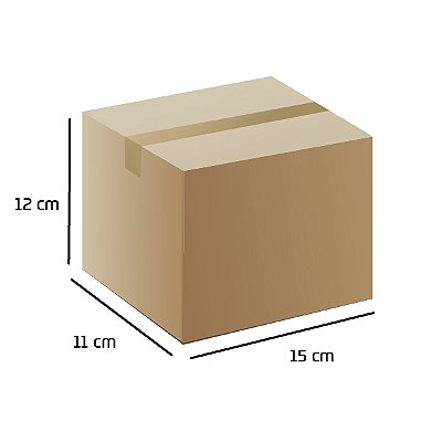 Caixa de Papelão 07 (15x11x12) Lisa