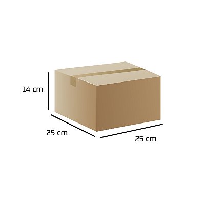 Caixa de Papelão 15 (25x25x14) Lisa