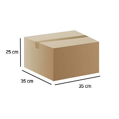 Caixa de Papelão 16 (35x25x25) Lisa