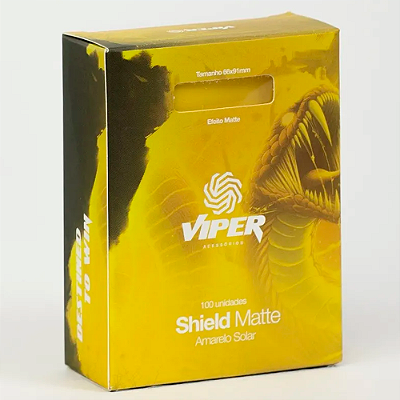 Shield Matte Viper Amarelo Solar 66x91mm