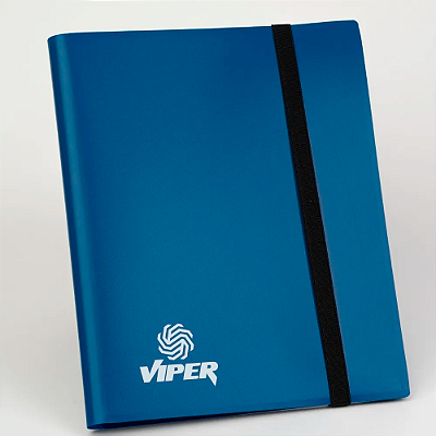 Pasta PP 3x3 Viper Azul com elástico