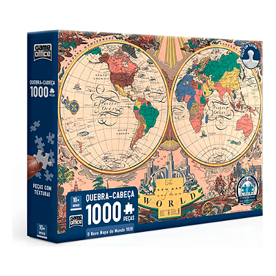 O NOVO MAPA DO MUNDO 1928