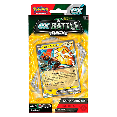BARALHO DE BATALHA TAPU KOKO EX