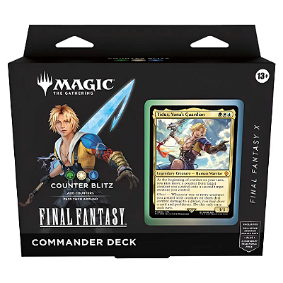 Magic: The Gathering - Deck de Commander - Final Fantasy - COUNTER BLITZ (GWU)