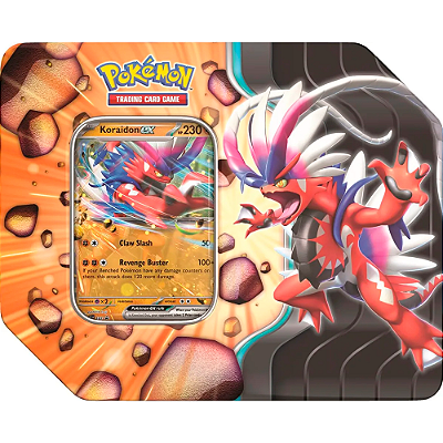 Pokemon TCG: Slashing Legends Tin - Ingles - KORAIDON ex