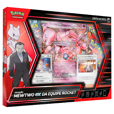 COLEÇÃO MEWTWO EX DA EQUIPE ROCKET
