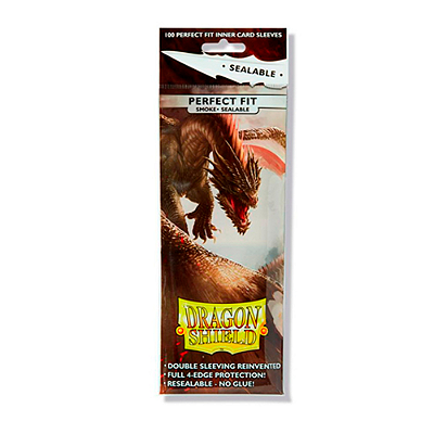 Shield Dragon Shield - Perfect fit - Smoke Selável (100 unidades)