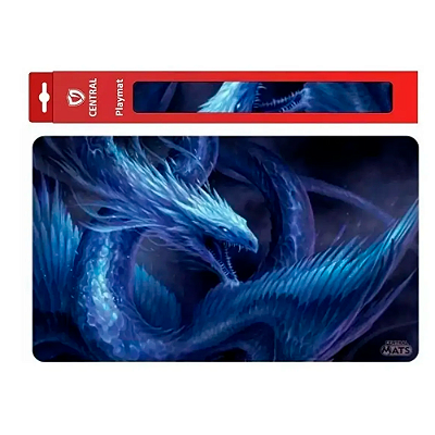 Central Mats - Dragons Edition: Dragao Cristal Safira