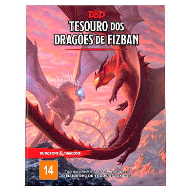 Dungeons & Dragons: Fizbans Treasury of Dragons - Portugues (Wizards)