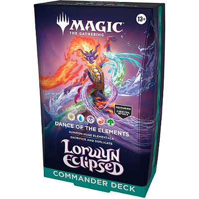 MTG: LORWYN ECLIPSED COMMANDER DECK DANCE OF THE ELEMENTS