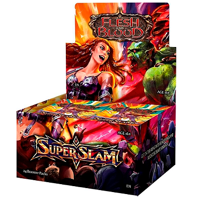 FLESH AND BLOOD TCG: SUPER SLAM BOOSTER DISPLAY