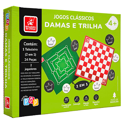 JOGO DAMA E TRILHA