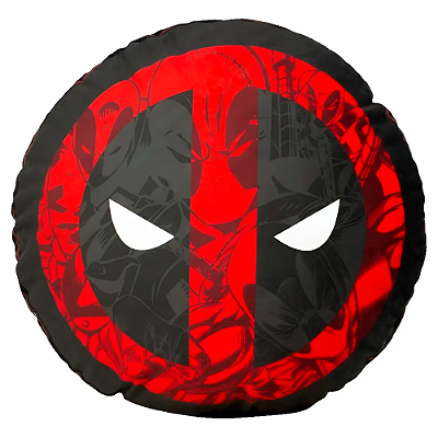 ALMOFADA FORMATO REDONDA DEADPOOL