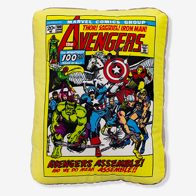 ALMOFADA FORMATO FIBRA MARVEL COMIC HQ