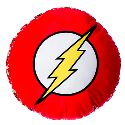ALMOFADA FORMATO FIBRA REDONDA FLASH LOGO