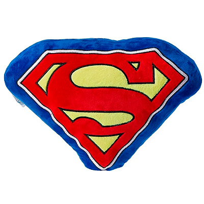 ALMOFADA FORMATO FIBRA SUPERMAN LOGO