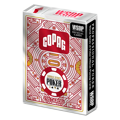 BARALHO WSOP VERMELHO