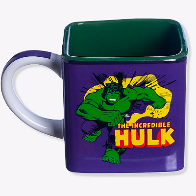 CANECA CUBO 300ML HULK