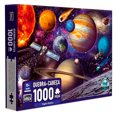 PUZZLE QUEBRA CABEÇA SPACE TRAVELLER 1000 PEÇAS