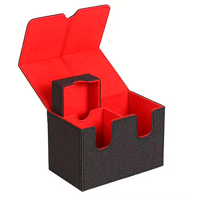 DECKBOX BIG BOX PRETO E VERMELHO