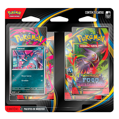 BLISTER QUADRUPLO - FOGO FANTASMAGORICO - SNEASEL