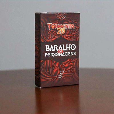 TORMENTA 20 - BARALHO DE PERSONAGENS