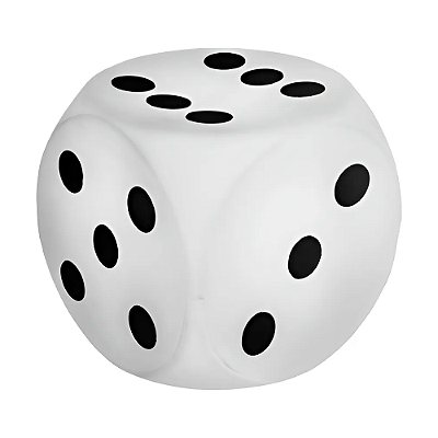 Luminaria Dado D6 - RGB