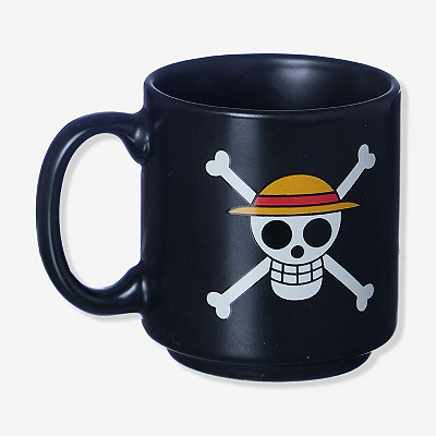 CANECA ONE PIECE MINI TINA 100ML LUFFY SKULL