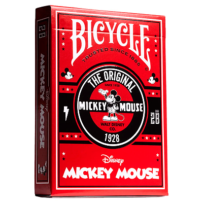 BARALHO BICYCLE DISNEY CLASSIC MICKEY MOUSE (RED)