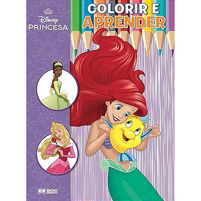 Disney Colorir e Aprender - Princesas