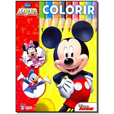 DISNEY COLORIR - CASA DO MICKEY MOUSE