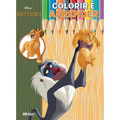 Disney Colorir e Aprender - o Rei Leao Grande