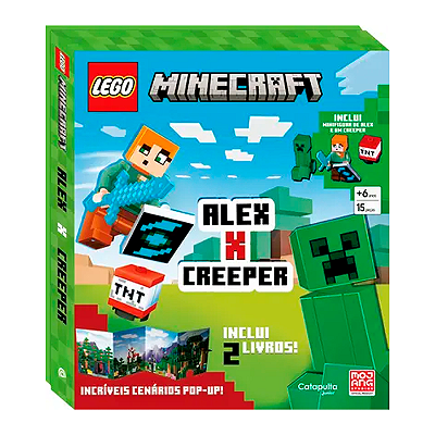 LEGO BOOKS - MINECRAFT: ALEX VS CREEPER