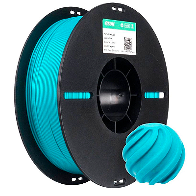 Filamento Impressora 3d Pla Esun Cor Aqua 1,75mm 1kg