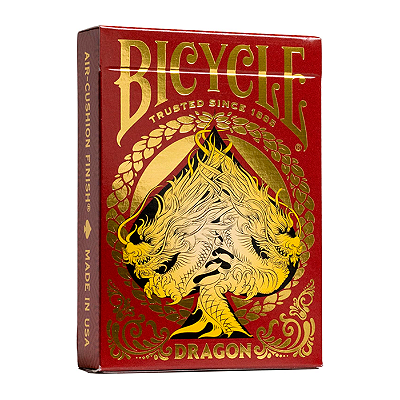 Baralho Bicycle Red Dragon Edição Limitada
