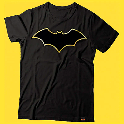 CAMISETA PITICAS INFANTIL  BATMAN COR PRETO
