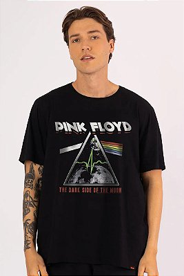 CAMISETA PITICAS JUVENIL PINK FLOYD PRETO